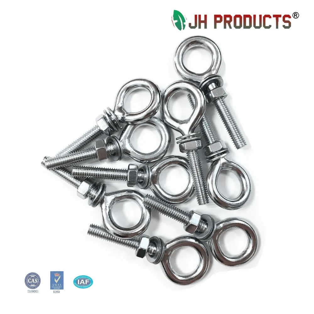 Stainless Steel 304 Welded Small Hook Eye Bolt M5x50mm Low Moq Buy M5