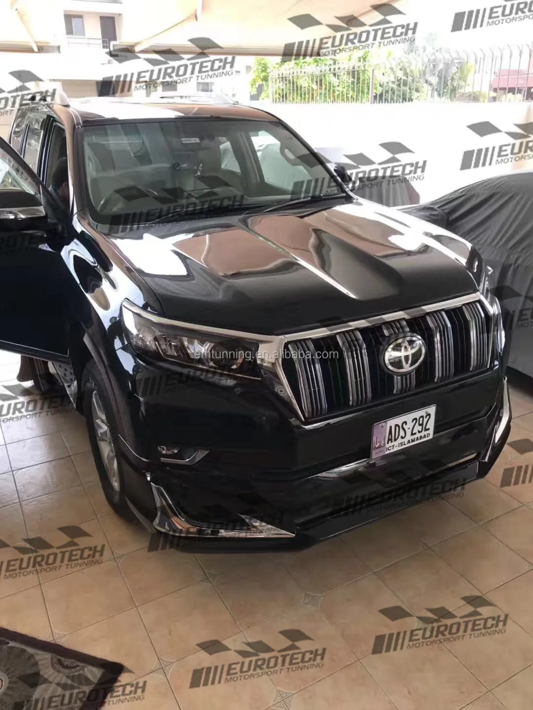 toyota prado facelift kit 2018