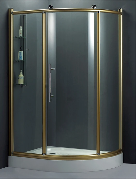 Luxury simple aluminium alloy shower room