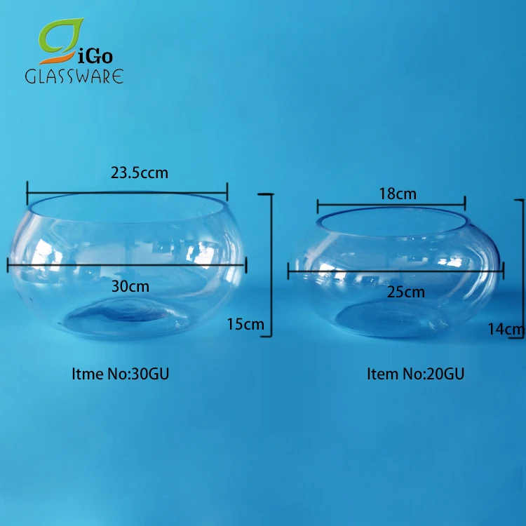 Wholesale Glass Aquariums Clear Round Fish Bowl Buy Round Fish Bowl