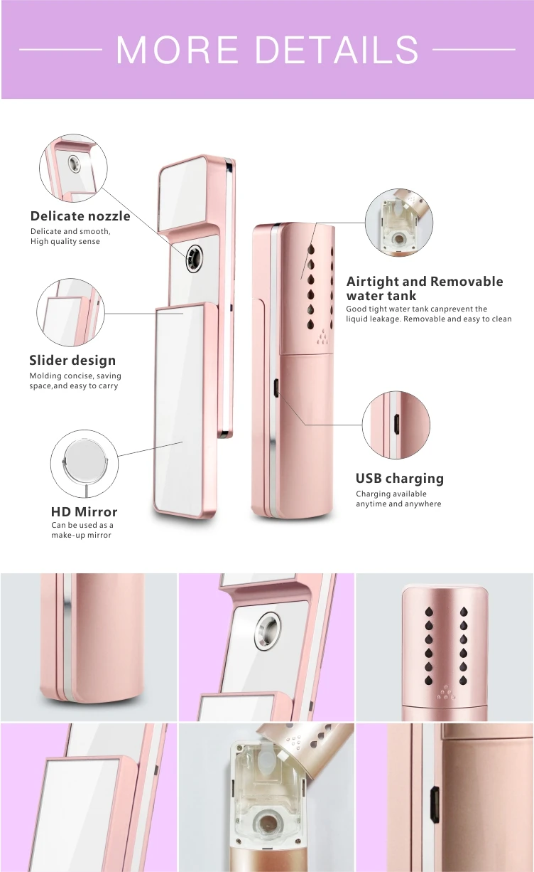 Amazon hot sale multiple applications daily skin care device beauty face spray instrument