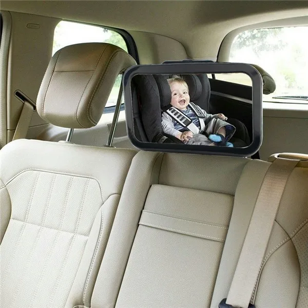 baby mirror for car without adjustable headrest
