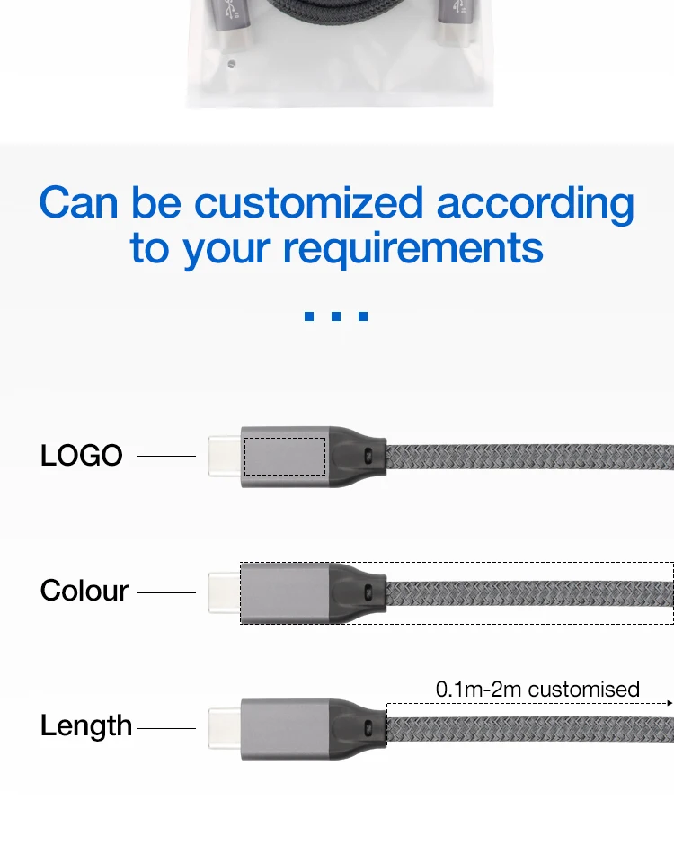 ULT-unite New Arrival USB C 3.1 Type C Cable with Emarker 20Gbps PD 5A super charging fast cable for macbook laptop