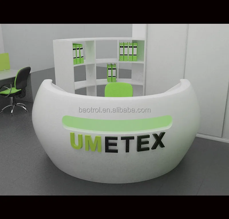 Creative Modern Curved Office Furniture Build A Half Round