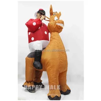 riding reindeer costume