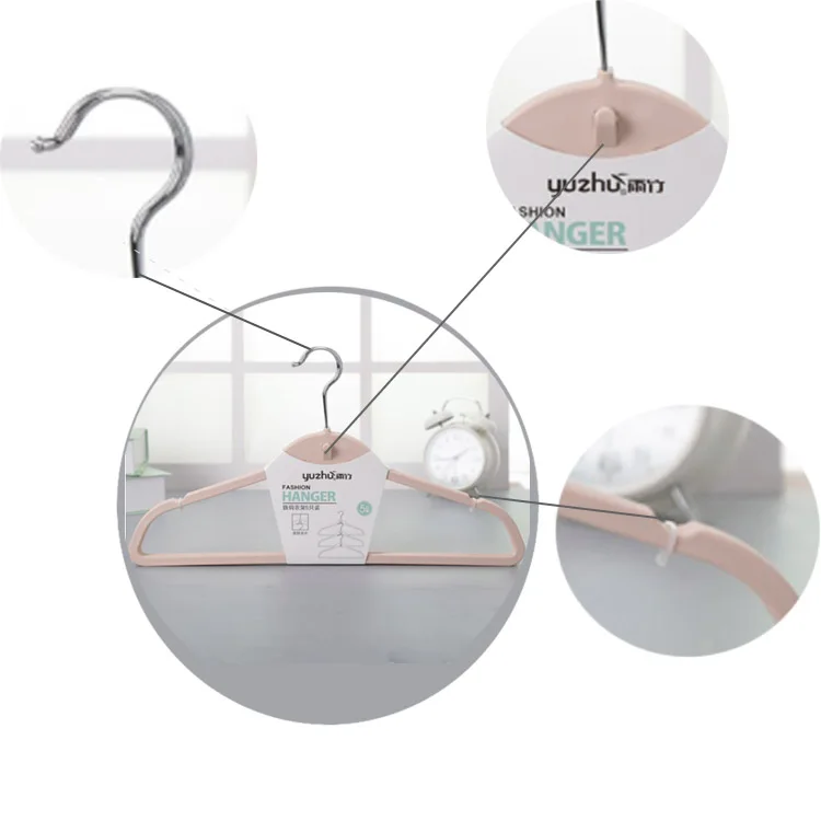 Plastic Customized Logo White Clothes Hangers Wholesale Manufacturer Buy Clothes Hangers