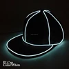Fashion Glowing Baseball Cap Cotton Snapback EL Caps LED Hat Bboy Hip-hop Caps For Men Women Fitted Hat Party Led Neon Hats