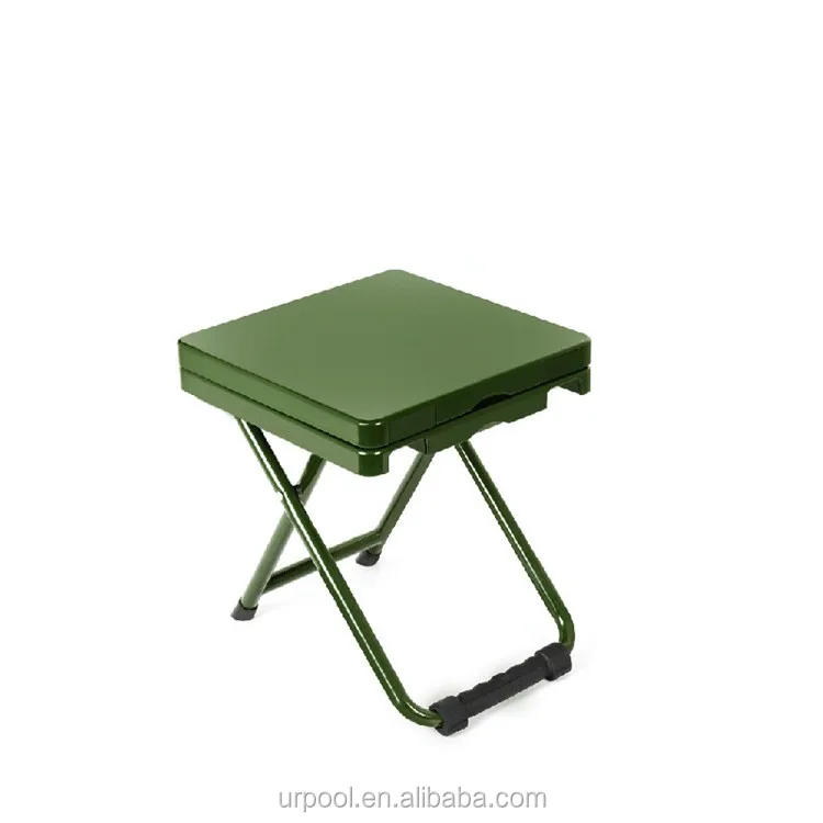 2016 Portable Folding Chair Military Camp Stool Multifunction Stool