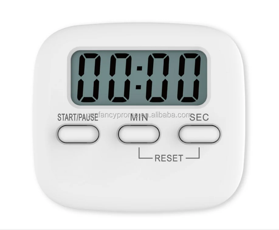 Small Digital Kitchen Fridge Timer Back With Loud Alarm,Large
