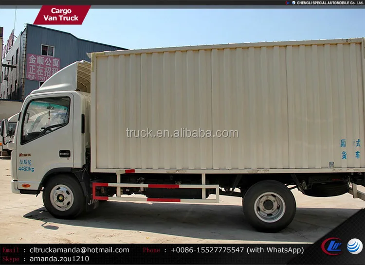 Jac 4*2 120hp Used Electric Box Trucks,2 Ton Dry Box Truck Body Buy