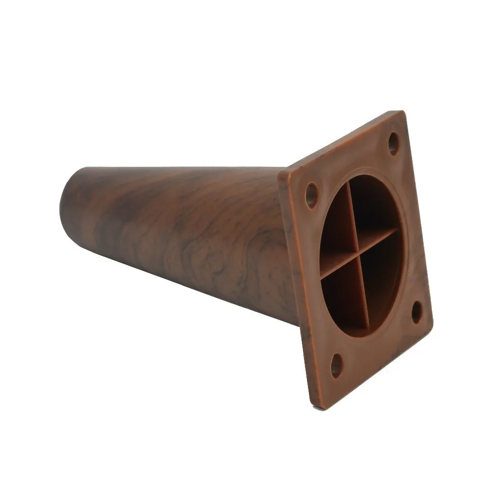 6" Angled Design Wood Finished Replacement Sofa Legs For Furniture