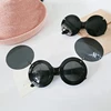Hot Cute Kids Sunglasses Cool Girls Boys Unique Clamshell Mickey Ears Eyewear Children Outing Decoration kid sunglasses