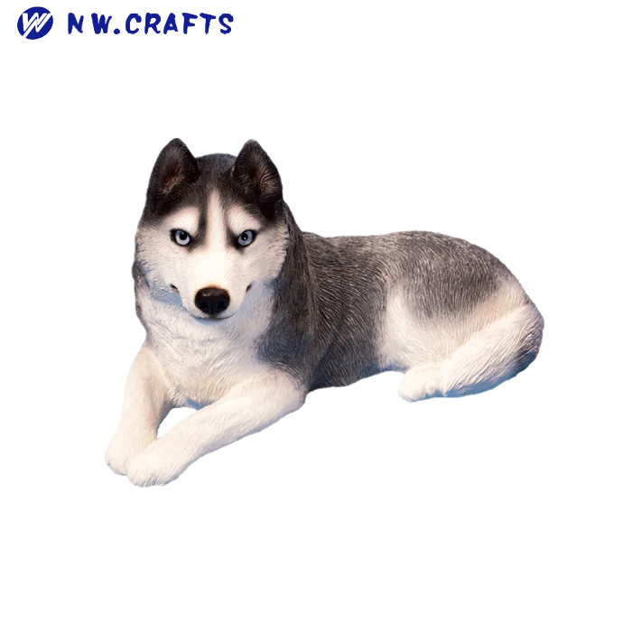 遊び心のあるミニ中庭動物像樹脂シベリアンハスキー置物 Buy 遊び心中庭動物像 ミニハスキー像 ハスキー置物 Product On Alibaba Com