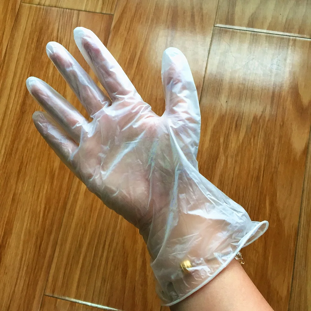 Disposable Examination Vinyl Gloves For Hair Salon Nail Salon Gloves