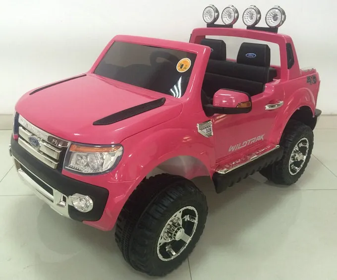 pink ford ranger ride on car