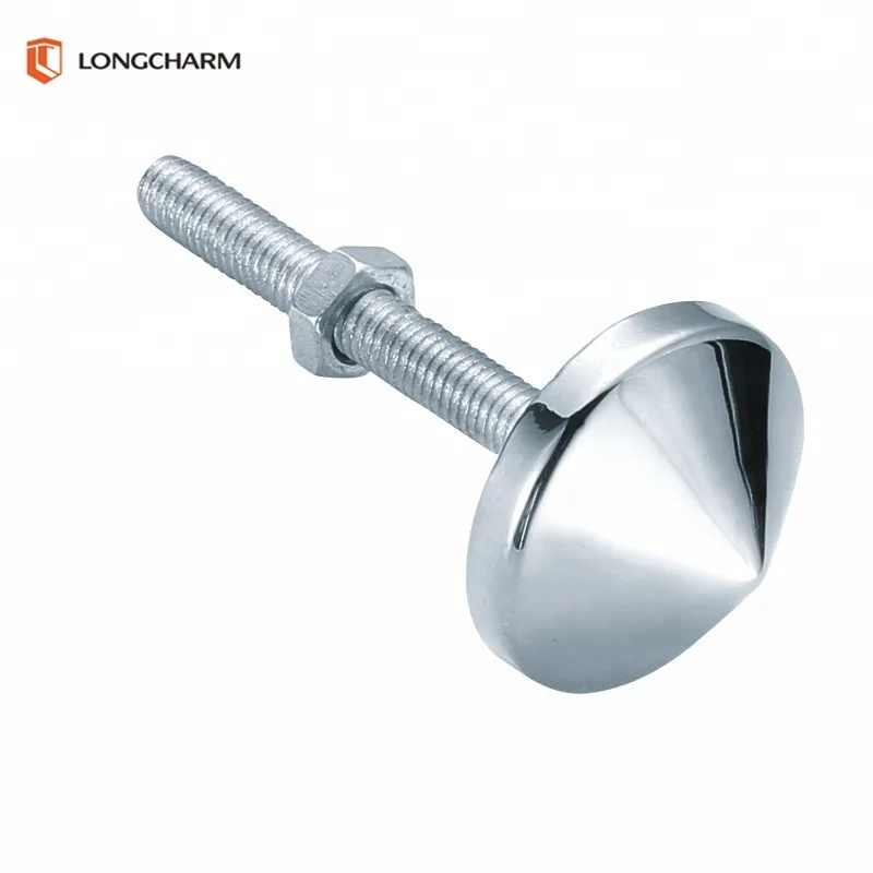 Furniture Screw Covers With Bolt Screw Caps Chrome Decorative