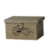 100% Real Handmade Wooden Storage Book Wood Box