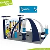 New design aluminum polyester trade fair promotion art booth display