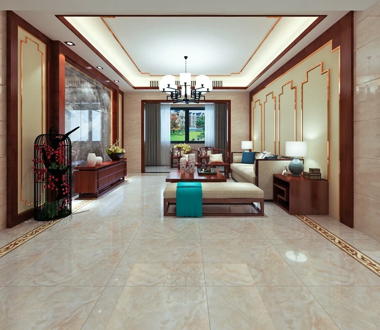 Ceramic Tiles Zambia Galzed Marble Like Gres Porcellanato Tile For