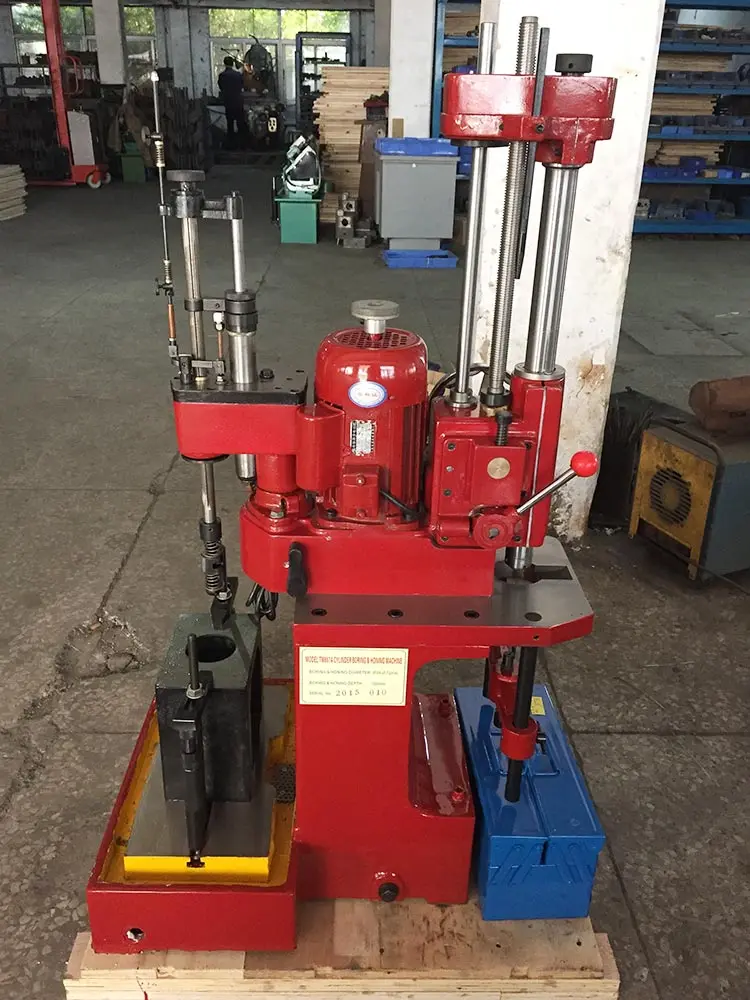 Tm807a Motorcycle Cylinder Boring And Honing Machine Vertical Cylinder