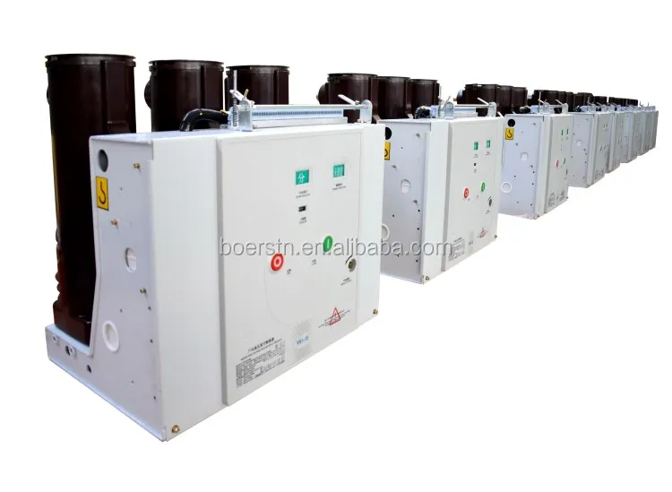 Indoor Withdrawable Vacuum Circuit Breaker 7.2kv 10kv 11kv 12kv Hand ...