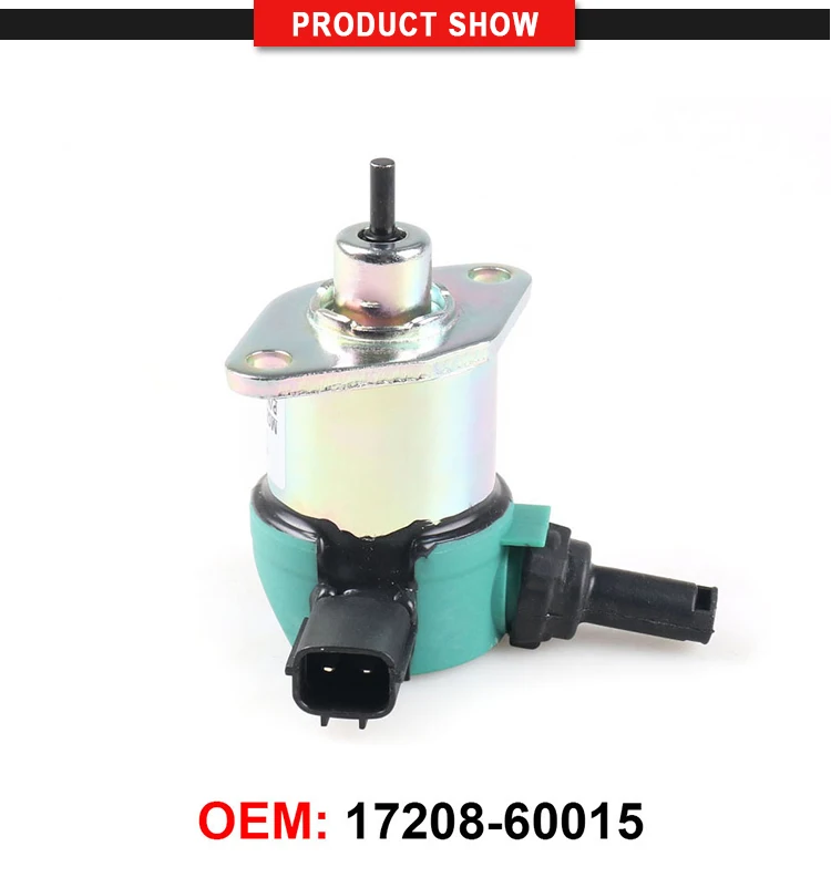 12v Stop Solenoid For Kubota D1005 D1105 D905 Fuel Shutdown Shut Off