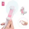 Wholesale Portable Handheld Pocket Foldable Fan USB Rechargeable Travel Mini Fan Quiet fan cool wind
