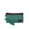 Women canvas wallet wristlets clutch purses custom wallet