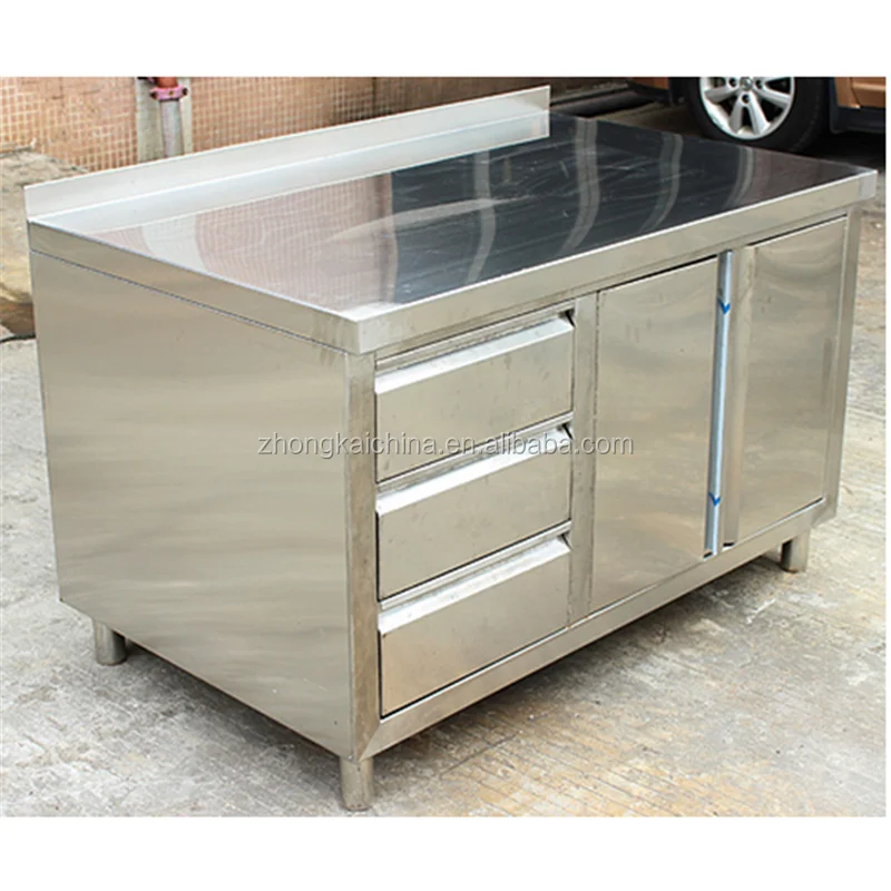 Cheap Modular Stainless Steel Outdoor Used Kitchen Pantry Cabinet