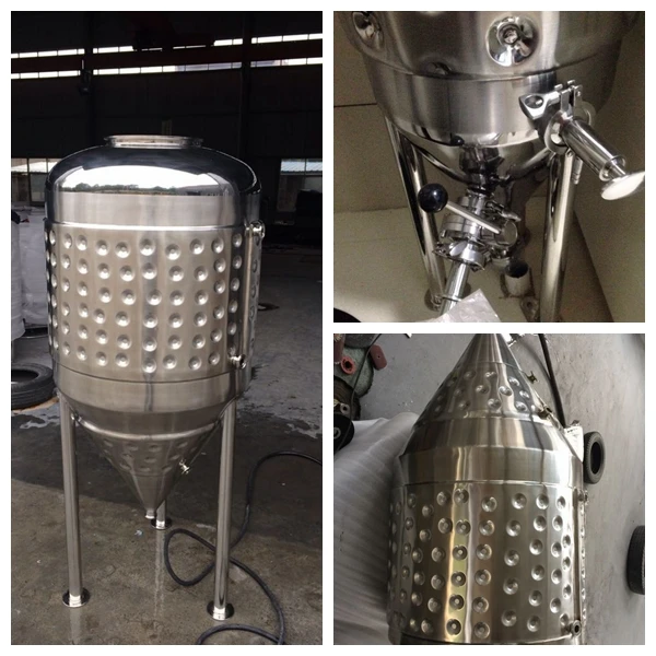 Stainless Steel Beer Fermenter Tank 300l Home Brew Jacketed Fermenter