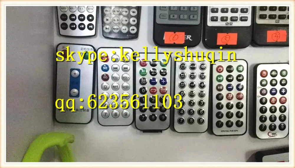 20 Keys 38 Khz Remote Infrared Ray Remote Control For Nec Code Mp3 Remote Transmitting Tube