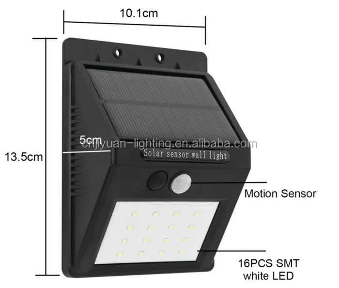 Outdoor Waterproof Motion Sensor 270 Degree Wide Angle lighting 102 LED Super Bright Solar Light for Front/Door/Yard/Garage/Deck