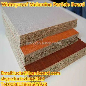 Melamine Paper Pre Laminated Particle Board Home Furniture Panels