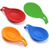 Heat Resistant Flexible Silicone Spoon Rest,Large Cooking Utensils Spoon Holder