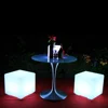 IP65 illuminated dmx control led cube 10/20/30/35/40/43/50/60/80cm color changing led cube luminous chair