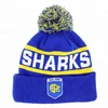 China factory design your own cheap wholesale custom knitted bobble hat