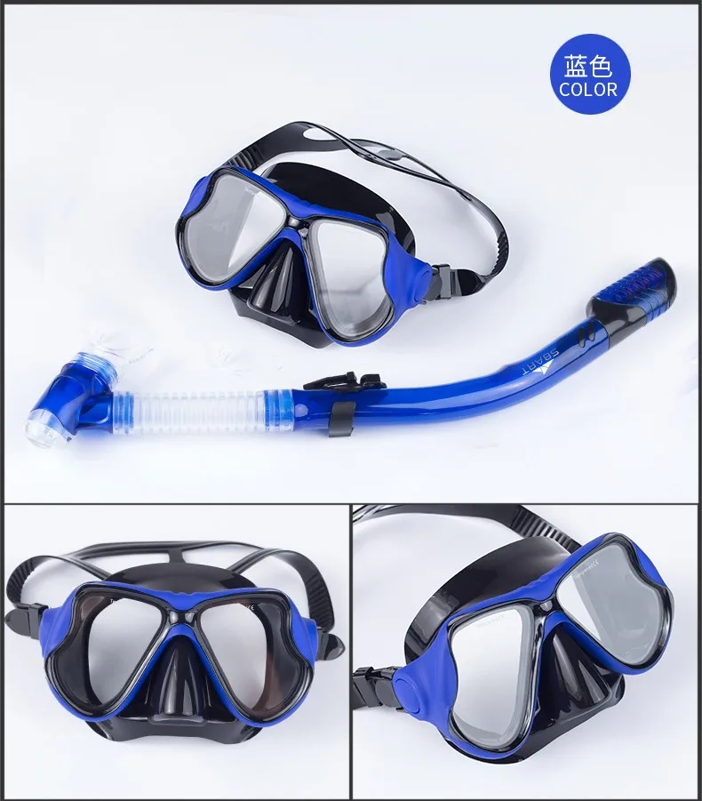 Sbart New Arrival Diving Mask With Snorkel High Quality Diving Set Pvc