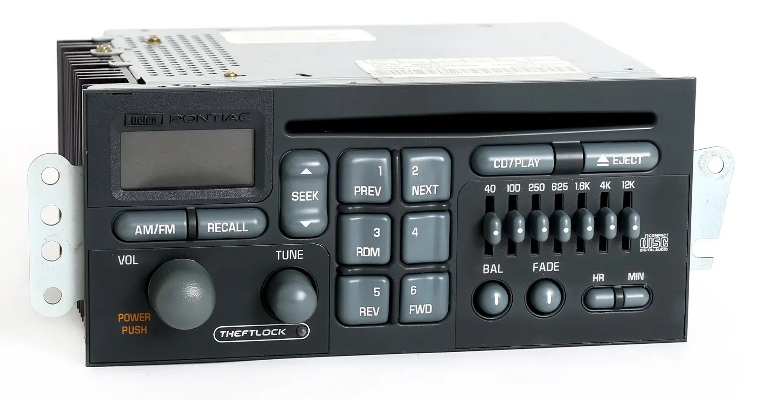 Get Quotations · Pontiac Bonneville Grand Am 1996-2003 Radio AM FM CD Player Part Number 09390772