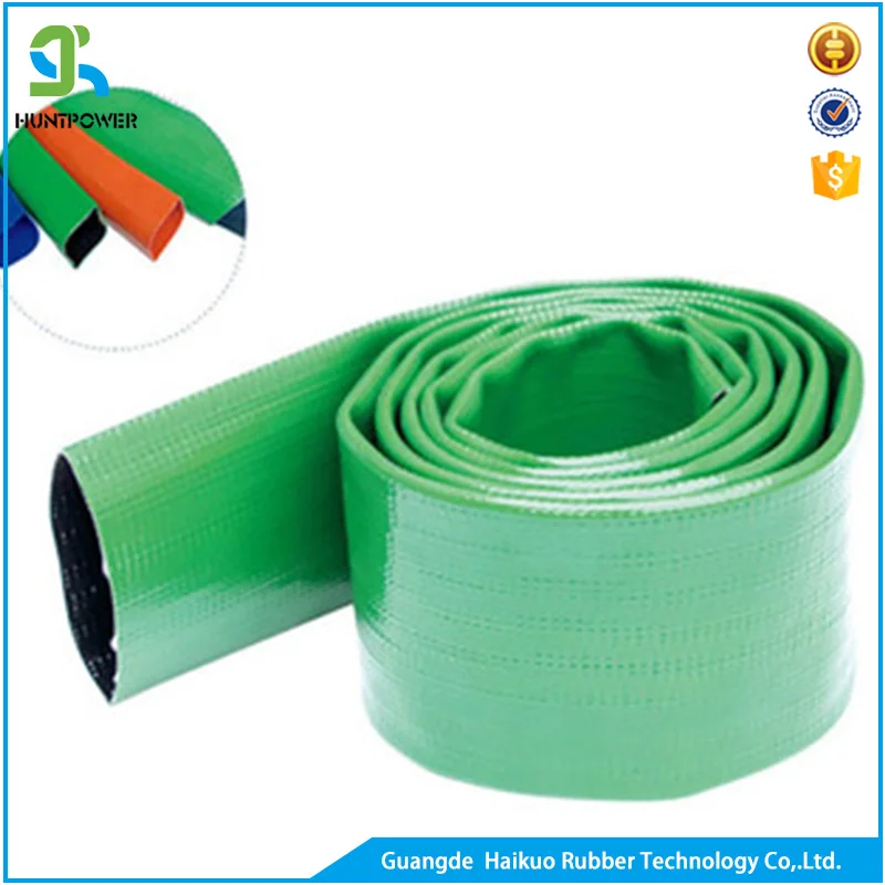 Longlasting High Pressure 6 Inch Garden Pvc Flexible Irrigation Lay