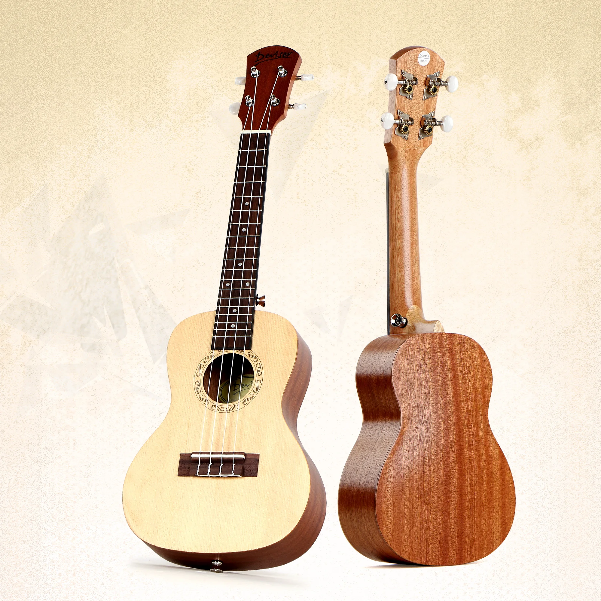 China Ukulele Manufacturers Cheap Price Sapele Ukulele For Wholesale