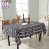 Beautiful shiny marble table cloth materials for home