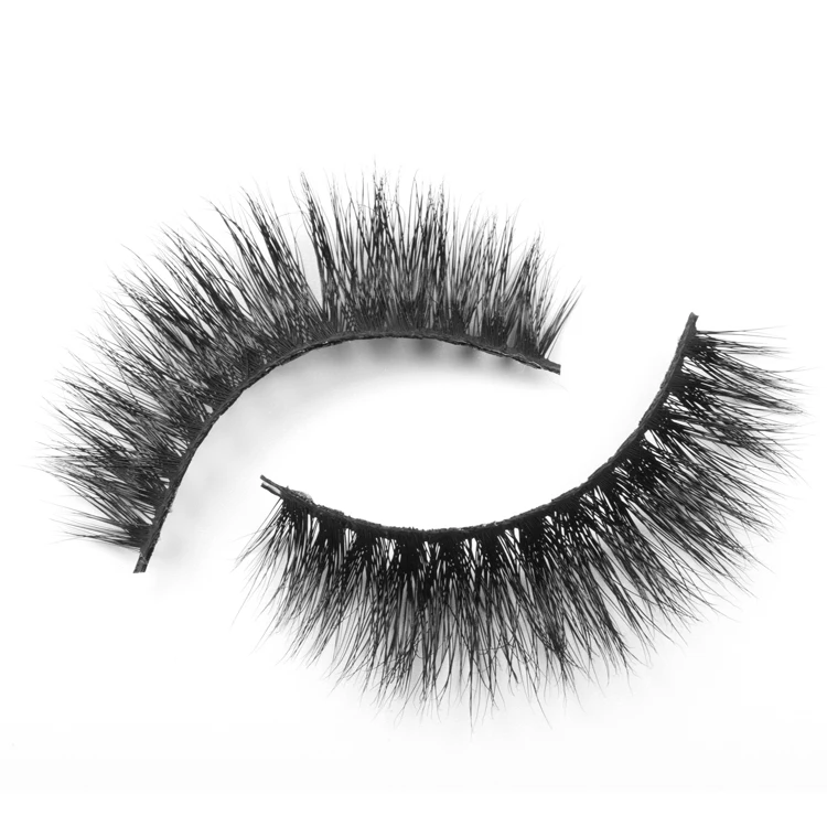Wholesale glamorous eye lashes own brand eyelashes and private label 3d mink eyelashes