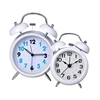 Fancy Night light Bell Alarm Analog Retro Alarm Clock