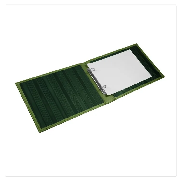 Various Colors Custom Smooth Leather Hardcover A5 2 Ring Binder Buy