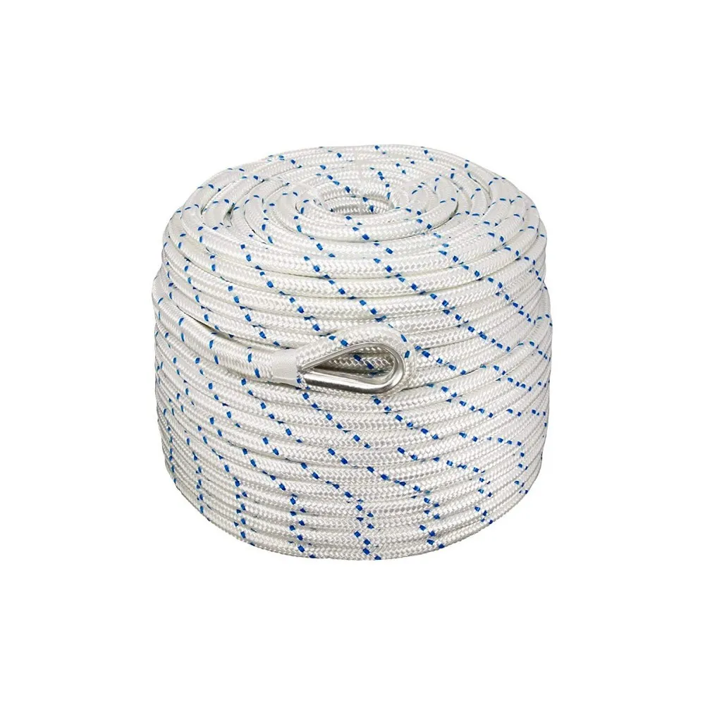 braided nylon anchor rope