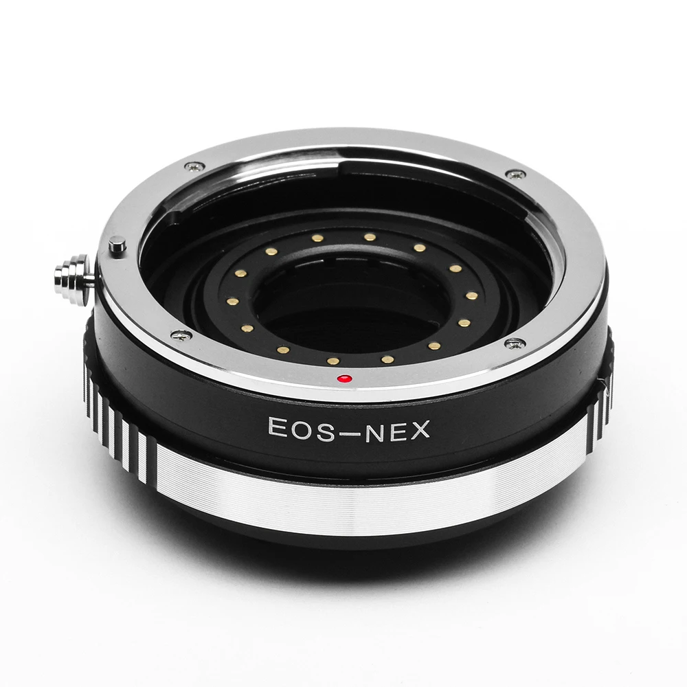 Lens Adapter Ring Eosnex With Aperture Silver For Canon Eos Mount Lens
