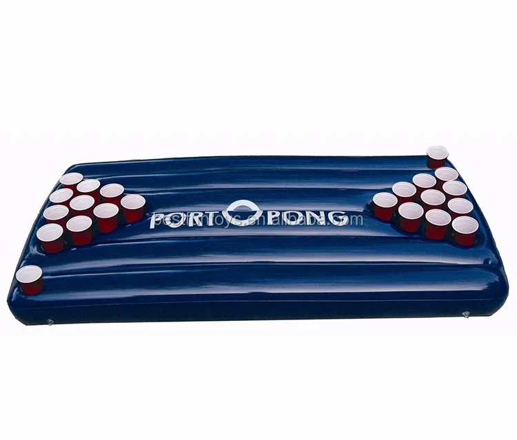 pvc inflatable beer pong ball table