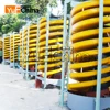High performance mining spiral chute for gold gravity separating