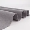 Grey semi-worsted basic wool dobby design polyester nylon blend fabric for suit
