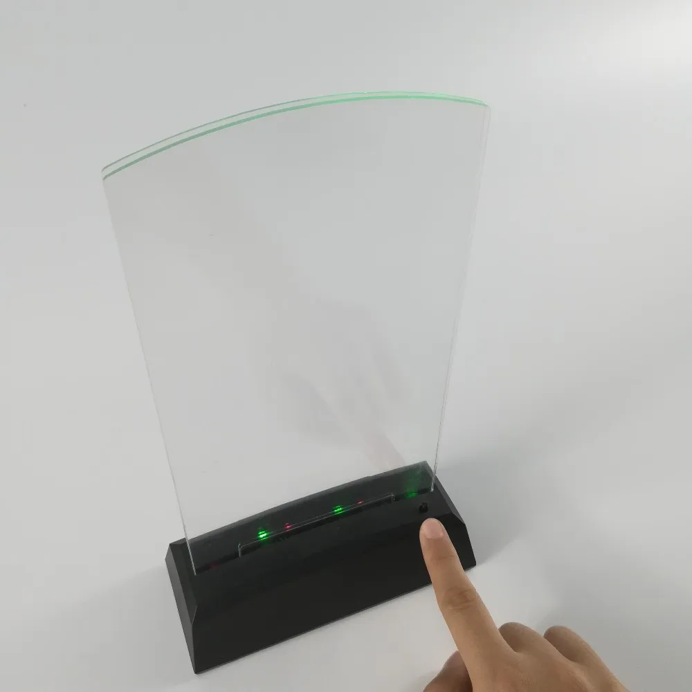 Restaurant Bar Table Card Stand Led Acrylic Menu Holder Buy Menu
